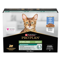 PURINA® PRO PLAN® Adult STERILISED MAINTENANCE au Lapin en Sauce