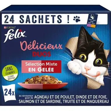 MHI FELIX Tendres Effilés Délicieux Duos Sélection Mixte