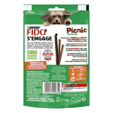 Friandise chien picnic festival