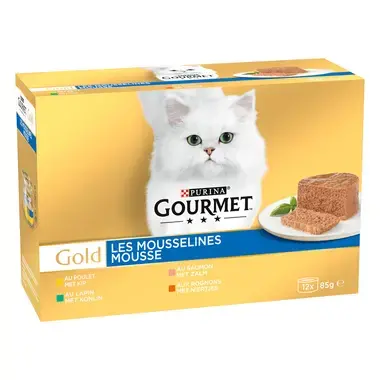 GOURMET® Gold Les Mousselines - Boîtes pour chat