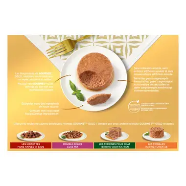 GOURMET® Gold Les Mousselines - Boîtes pour chat
