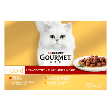 GOURMET® Gold Les Noisettes - Boites pour chat