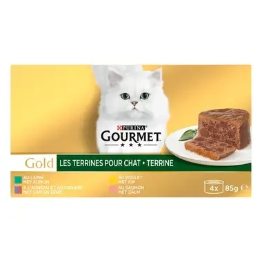 GOURMET® Gold Les Terrines - Boites pour chat