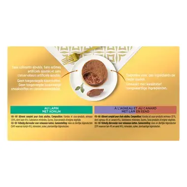 GOURMET® Gold Les Terrines - Boites pour chat