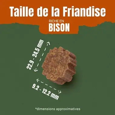 AdVENTuROS™ riche en Bison, avec céréale ancienne et super-aliments - Friandises pour Chien