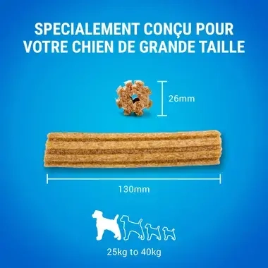 Bâtonnets à mâcher pour chien de grande taille PURINA® DentaLife® Daily