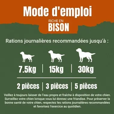 AdVENTuROS™ riche en Bison, avec céréale ancienne et super-aliments - Friandises pour Chien