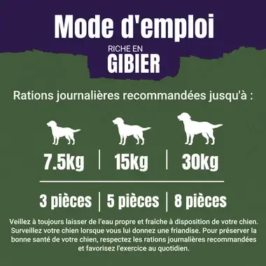 AdVENTuROS™ riche en Gibier, avec céréale ancienne et super-aliments - Friandises pour Chien