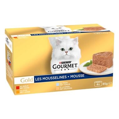 GOURMET® Gold Les Mousselines - Boîtes pour chat