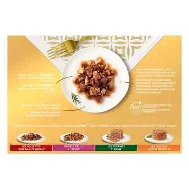 GOURMET® Gold Double Délice - Boites pour chat