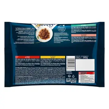 GOURMET® Perle Les Filettines en Sauce - Sachets pour chat