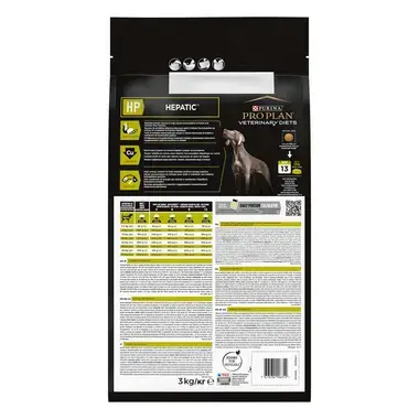 PURINA PRO PLAN VETERINARY DIETS Canine HP Hepatic - Nourriture pour chien atteint d’une maladie hépatique