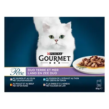 GOURMET® Perle Duos Terre & Mer - Sachets pour chat