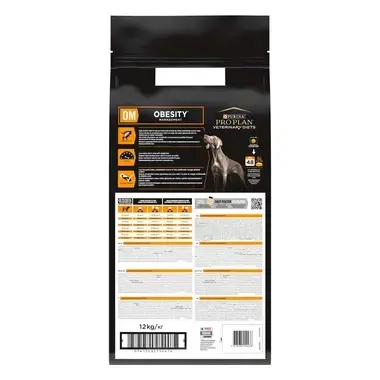PURINA PRO PLAN VETERINARY DIETS Canine OM Obesity Management - Croquettes pour chien obèse