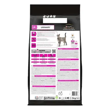 Purina Pro Plan Veterinary Diets Feline Ur St/Ox Urinary Poulet - Croquettes pour Chat sujets aux Calculs Urinaires