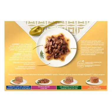 GOURMET® Gold Régal de Sauces - Boites pour chat