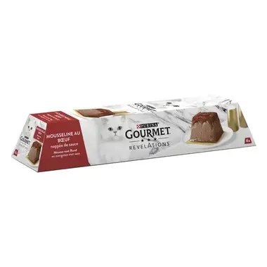 GOURMET® REVELATIONS au boeuf - Les Mousselines nappées de Sauce
