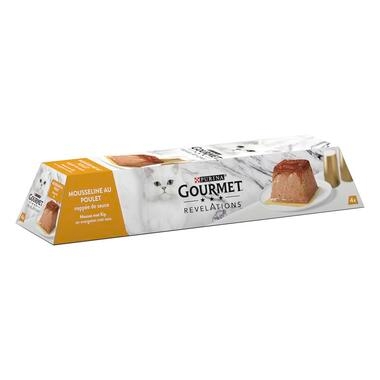 GOURMET® REVELATIONS au Poulet - Les Mousselines nappées de Sauce 