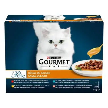 GOURMET® Perle Régal de Sauces - Sachets pour chat