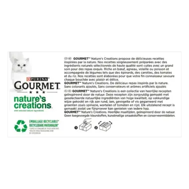 GOURMET® Nature's Creations Coffret De Volaille - Boites pour chat