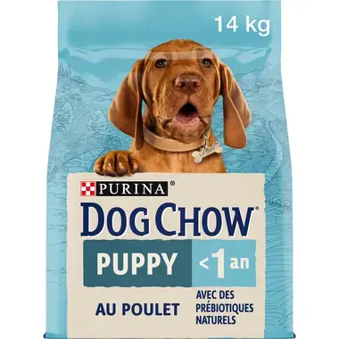 DOG CHOW® Puppy (jusqu’à 1 an)- Croquettes pour chiot au Poulet