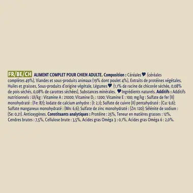 DOG CHOW® Adult (1 an et +) - Croquettes pour chien au Poulet