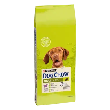 DOG CHOW® Adult (1 an et +) - Croquettes pour chien à l'Agneau