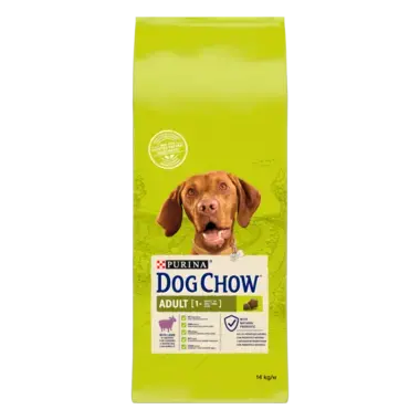 DOG CHOW® Adult (1 an et +) - Croquettes pour chien à l'Agneau