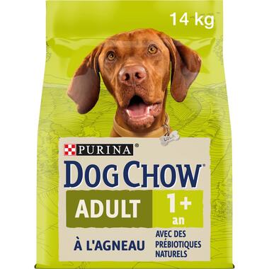 DOG CHOW® Adult (1 an et +) - Croquettes pour chien à l'Agneau