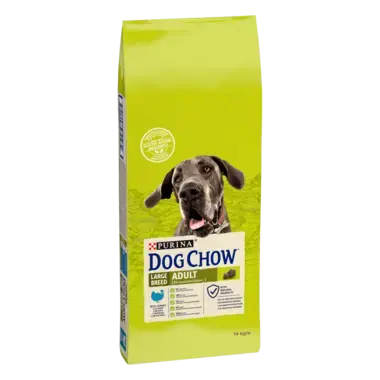 DOG CHOW® Large Breed Adult (2 ans et +) - Croquettes pour chien à la Dinde