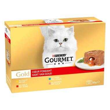 GOURMET® Gold Cœur Fondant - Boites pour chat