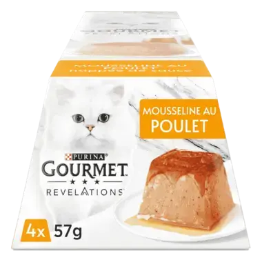 GOURMET® REVELATIONS au Poulet - Les Mousselines nappées de Sauce