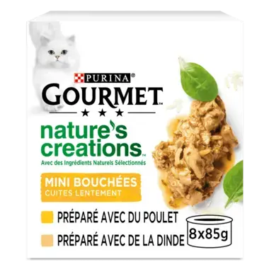 GOURMET® Nature's Creations Coffret De Volaille - Boites pour chat