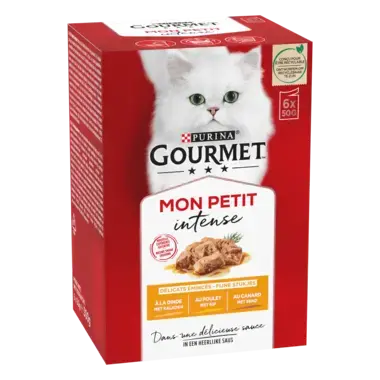 GOURMET® Mon Petit intense à la Volaille- Sachets pour chat