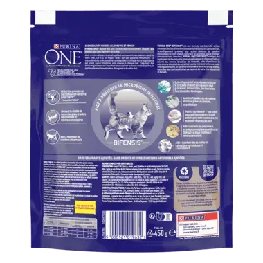 Purina ONE® - Croquettes pour Chat Adulte au Poulet et aux Céréales