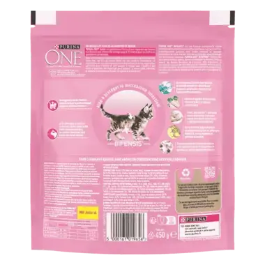 Purina ONE® - Croquettes Junior pour Chaton de 1 à 12 mois au Poulet