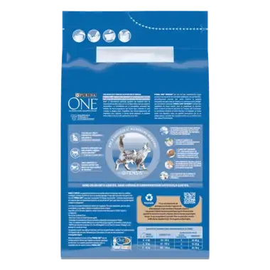 Purina ONE® - Croquettes pour Chat Stérilisé au Bœuf et au Blé 3kg