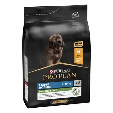 PURINA® PRO PLAN® LARGE ROBUST PUPPY HEALTHY START - RICHE EN POULET - Croquettes pour grand chiot robuste