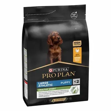 PURINA® PRO PLAN® LARGE ATHLETIC PUPPY HEALTHY START - RICHE EN POULET - Croquettes pour grand chiot athlétique