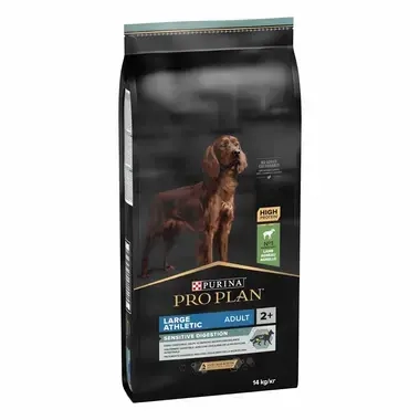 PURINA® PRO PLAN® LARGE ATHLETIC ADULT SENSITIVE DIGESTION - RICHE EN AGNEAU - Croquettes pour grand chien athlétique à la di