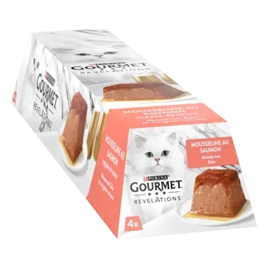 GOURMET® REVELATIONS au Saumon - Les Mousselines nappées de Sauce 