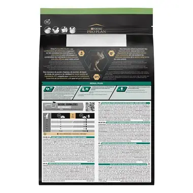 Purina® Pro Plan® Sterilised Adult RENAL PLUS, Riche en Saumon - Croquettes pour Chat Stérilisé aidant au maintien d'une bonn