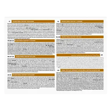 Purina Pro Plan Veterinary Diets Feline NF Renal Function - Sachets pour Chat souffrant d'Insuffisance Rénale au Saumon