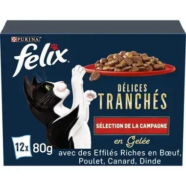 FELIX® Délices tranchés pour chat Sélection de la Campagne