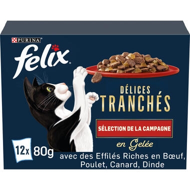 FELIX® Délices tranchés pour chat Sélection de la Campagne 