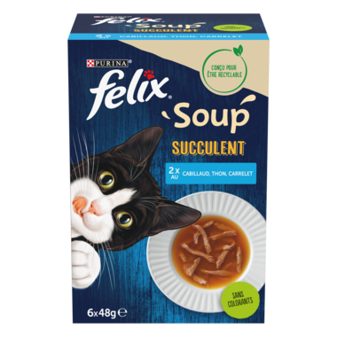 FELIX® Soup Succulent sélection de Poissons 