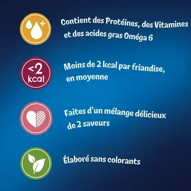 FELIX® Tasty Nuggets Riche en Poulet avec du Canard – Friandises pour Chat