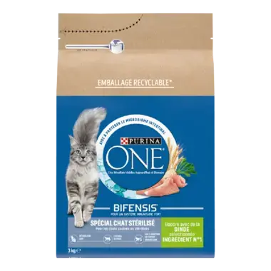 Purina ONE® - Croquettes pour Chat Stérilisé à la Dinde