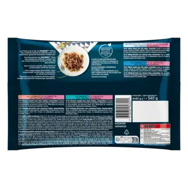 GOURMET® Perle Les Plaisirs de la Mer - Sachets pour chat