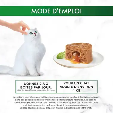 GOURMET® NATURE'S CREATIONS Mousselines Cœur en Sauce